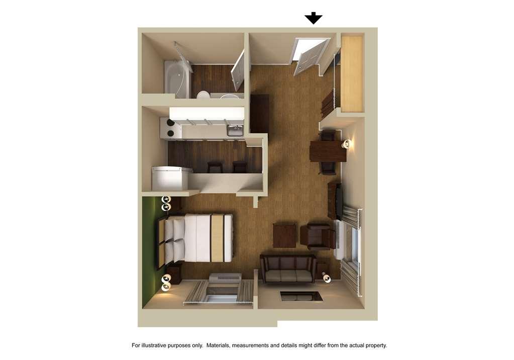 Extended Stay America Select Suites - Des Moines - West Des Moines Clive Szoba fotó